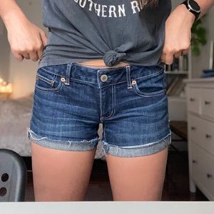 American Eagle Stretch Jean Shorts